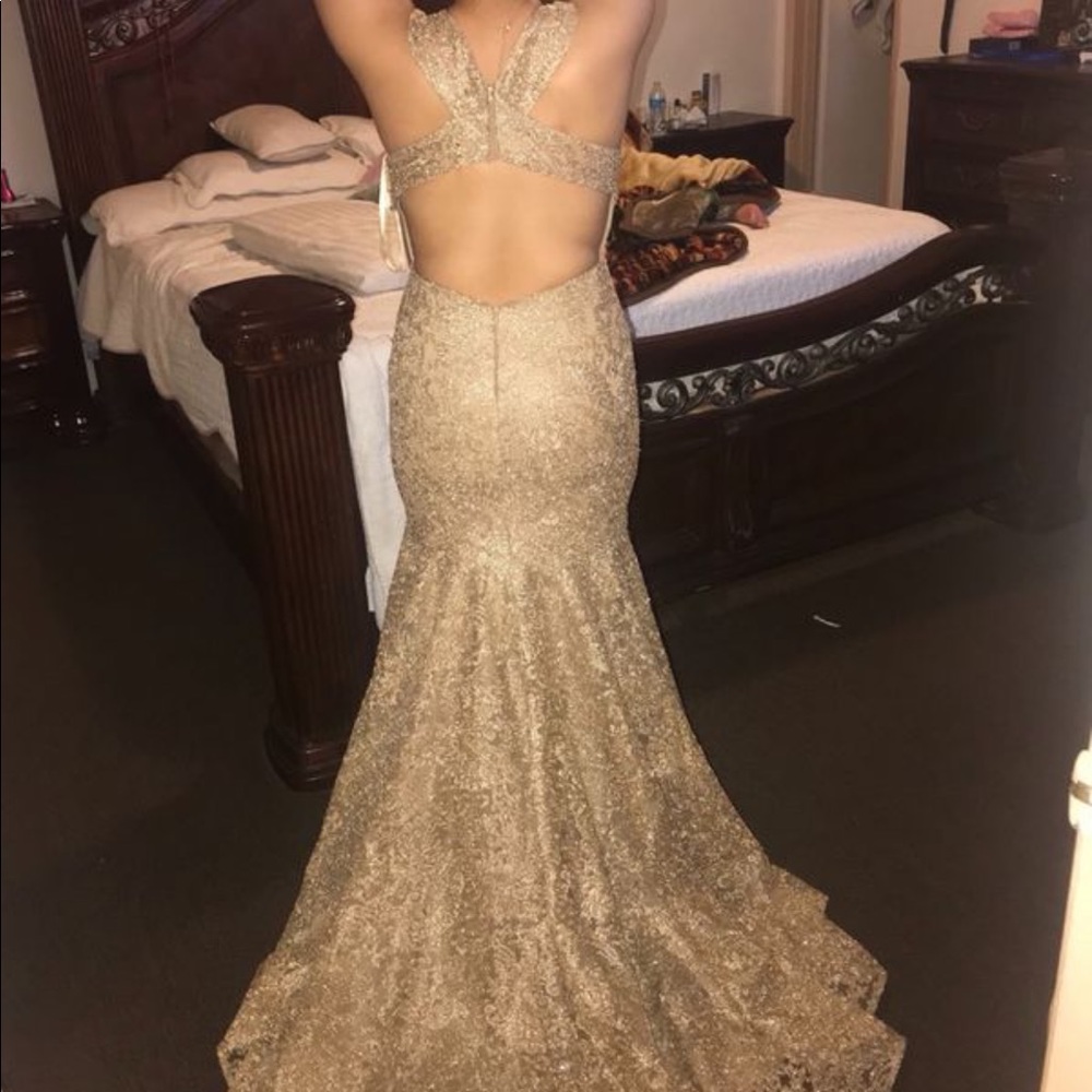 Gold Dress